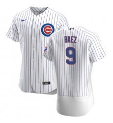 Men Chicago Cubs 9 Javier Baez Men Nike White Home 2020 Flex Base Player Jersey Men Chicago Cubs 9 Javier Baez Men Nike White Home 2020 Flex Base Player Jersey