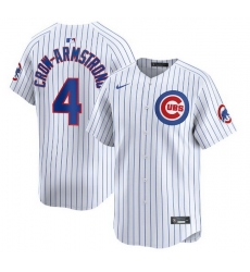 Men Chicago Cubs Pete Crow-Armstrong White Strips City Connect Stitched MLB Jersey Men Chicago Cubs Pete Crow-Armstrong White Strips City Connect Stitched MLB Jersey