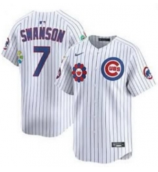 Men Chicago Cubs Seiya Suzuki #7 White 2025 Tokyo Series Limited Stitched Baseball Jersey Men Chicago Cubs Seiya Suzuki #7 White 2025 Tokyo Series Limited Stitched Baseball Jersey