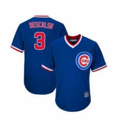 Mens Chicago Cubs 3 Daniel Descalso Royal Blue Cooperstown Flexbase Authentic Collection Baseball Jersey Mens Chicago Cubs 3 Daniel Descalso Royal Blue Cooperstown Flexbase Authentic Collection Baseball Jersey