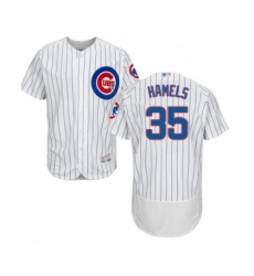 Mens Chicago Cubs 35 Cole Hamels White Home Flex Base Authentic Collection Baseball Jersey Mens Chicago Cubs 35 Cole Hamels White Home Flex Base Authentic Collection Baseball Jersey