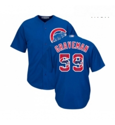 Mens Chicago Cubs 59 Kendall Graveman Authentic Royal Blue Team Logo Fashion Cool Base Baseball Jersey Mens Chicago Cubs 59 Kendall Graveman Authentic Royal Blue Team Logo Fashion Cool Base Baseball Jersey