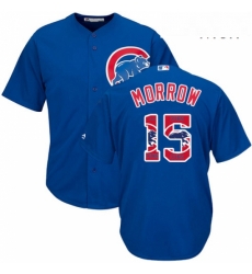 Mens Majestic Chicago Cubs 15 Brandon Morrow Authentic Royal Blue Team Logo Fashion Cool Base MLB Jersey Mens Majestic Chicago Cubs 15 Brandon Morrow Authentic Royal Blue Team Logo Fashion Cool Base MLB Jersey