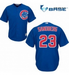 Mens Majestic Chicago Cubs 23 Ryne Sandberg Replica Royal Blue Alternate Cool Base MLB Jersey Mens Majestic Chicago Cubs 23 Ryne Sandberg Replica Royal Blue Alternate Cool Base MLB Jersey