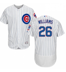 Mens Majestic Chicago Cubs 26 Billy Williams White Home Flex Base Authentic Collection MLB Jersey Mens Majestic Chicago Cubs 26 Billy Williams White Home Flex Base Authentic Collection MLB Jersey