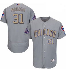 Mens Majestic Chicago Cubs 31 Greg Maddux Authentic Gray 2017 Gold Champion Flex Base MLB Jersey Mens Majestic Chicago Cubs 31 Greg Maddux Authentic Gray 2017 Gold Champion Flex Base MLB Jersey