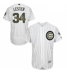 Mens Majestic Chicago Cubs 34 Jon Lester Authentic White 2016 Memorial Day Fashion Flex Base MLB Jersey Mens Majestic Chicago Cubs 34 Jon Lester Authentic White 2016 Memorial Day Fashion Flex Base MLB Jersey