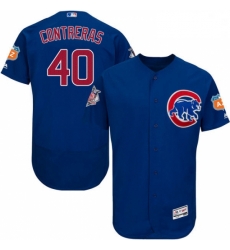 Mens Majestic Chicago Cubs 40 Willson Contreras Royal Blue Alternate Flexbase Authentic Collection MLB Jersey Mens Majestic Chicago Cubs 40 Willson Contreras Royal Blue Alternate Flexbase Authentic Collection MLB Jersey
