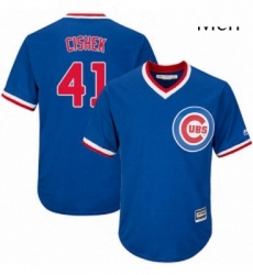 Mens Majestic Chicago Cubs 41 Steve Cishek Replica Royal Blue Cooperstown Cool Base MLB Jersey Mens Majestic Chicago Cubs 41 Steve Cishek Replica Royal Blue Cooperstown Cool Base MLB Jersey