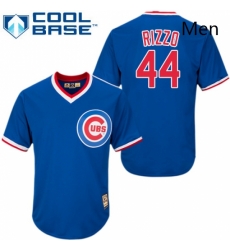 Mens Majestic Chicago Cubs 44 Anthony Rizzo Authentic Royal Blue Cooperstown MLB Jersey Mens Majestic Chicago Cubs 44 Anthony Rizzo Authentic Royal Blue Cooperstown MLB Jersey