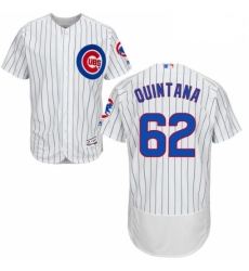 Mens Majestic Chicago Cubs 62 Jose Quintana White Home Flexbase Authentic Collection MLB Jersey Mens Majestic Chicago Cubs 62 Jose Quintana White Home Flexbase Authentic Collection MLB Jersey