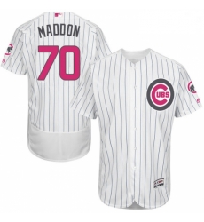 Mens Majestic Chicago Cubs 70 Joe Maddon Authentic White 2016 Mothers Day Fashion Flex Base MLB Jersey Mens Majestic Chicago Cubs 70 Joe Maddon Authentic White 2016 Mothers Day Fashion Flex Base MLB Jersey