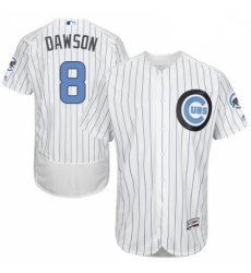 Mens Majestic Chicago Cubs 8 Andre Dawson Authentic White 2016 Fathers Day Fashion Flex Base MLB Jersey Mens Majestic Chicago Cubs 8 Andre Dawson Authentic White 2016 Fathers Day Fashion Flex Base MLB Jersey