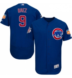 Mens Majestic Chicago Cubs 9 Javier Baez Royal Blue Alternate Flex Base Authentic Collection MLB Jersey Mens Majestic Chicago Cubs 9 Javier Baez Royal Blue Alternate Flex Base Authentic Collection MLB Jersey
