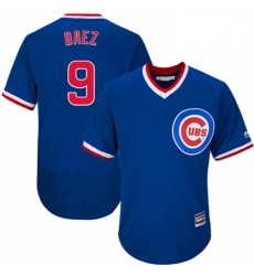Mens Majestic Chicago Cubs 9 Javier Baez Royal Blue Flexbase Authentic Collection Cooperstown MLB Jersey Mens Majestic Chicago Cubs 9 Javier Baez Royal Blue Flexbase Authentic Collection Cooperstown MLB Jersey