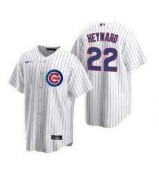 Mens Nike Chicago Cubs 22 Jason Heyward White Home Stitched Baseball Jerse Mens Nike Chicago Cubs 22 Jason Heyward White Home Stitched Baseball Jerse