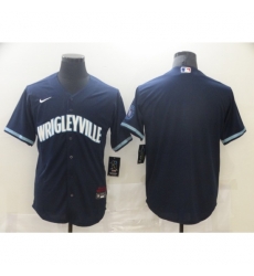 Men's Nike Chicago Cubs Blank Navy Royal Alternate Stitched Baseball Jersey Men's Nike Chicago Cubs Blank Navy Royal Alternate Stitched Baseball Jersey