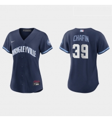 Chicago Cubs 39 Andrew Chafin Women Nike 2021 City Connect Navy MLB Jersey Chicago Cubs 39 Andrew Chafin Women Nike 2021 City Connect Navy MLB Jersey