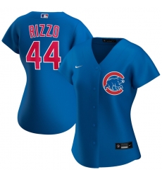 Chicago Cubs 44 Anthony Rizzo Nike Women Alternate 2020 MLB Player Jersey Royal Chicago Cubs 44 Anthony Rizzo Nike Women Alternate 2020 MLB Player Jersey Royal