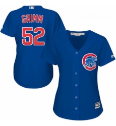 Womens Majestic Chicago Cubs 52 Justin Grimm Replica Royal Blue Alternate MLB Jersey Womens Majestic Chicago Cubs 52 Justin Grimm Replica Royal Blue Alternate MLB Jersey