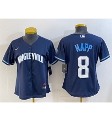 Youth Chicago Cubs 8 Ian Happ Navy City Connect Stitched Jersey Youth Chicago Cubs 8 Ian Happ Navy City Connect Stitched Jersey