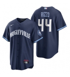 Youth Cubs Wrigleyville Anthony Rizzo Navy City Connect Replica Jersey Youth Cubs Wrigleyville Anthony Rizzo Navy City Connect Replica Jersey