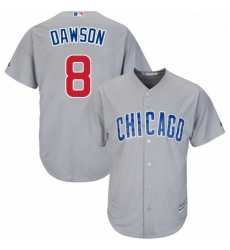 Youth Majestic Chicago Cubs 8 Andre Dawson Authentic Grey Road Cool Base MLB Jersey Youth Majestic Chicago Cubs 8 Andre Dawson Authentic Grey Road Cool Base MLB Jersey