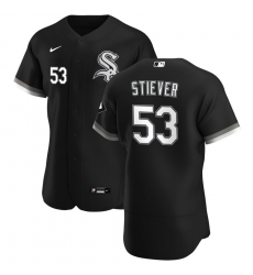 Men Chicago White Sox 53 Jonathan Stiever Men Nike Black Alternate 2020 Flex Base Player MLB Jersey Men Chicago White Sox 53 Jonathan Stiever Men Nike Black Alternate 2020 Flex Base Player MLB Jersey