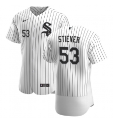 Men Chicago White Sox 53 Jonathan Stiever Men Nike White Home 2020 Flex Base Player MLB Jersey Men Chicago White Sox 53 Jonathan Stiever Men Nike White Home 2020 Flex Base Player MLB Jersey