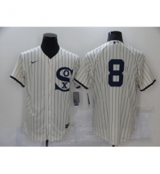 Men Chicago White Sox 8 Bo Jackson Cream Elite 2021 Field of Dreams Jersey Men Chicago White Sox 8 Bo Jackson Cream Elite 2021 Field of Dreams Jersey