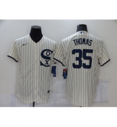 Men Nike Chicago White Sox 35 Frank Thomas Cream Elite 2021 Field of Dreams Jersey Men Nike Chicago White Sox 35 Frank Thomas Cream Elite 2021 Field of Dreams Jersey