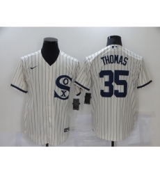 Men Nike Chicago White Sox 35 Frank Thomas Cream Game 2021 Field of Dreams Jersey Men Nike Chicago White Sox 35 Frank Thomas Cream Game 2021 Field of Dreams Jersey
