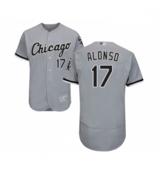 Mens Chicago White Sox 17 Yonder Alonso Grey Road Flex Base Authentic Collection Baseball Jersey Mens Chicago White Sox 17 Yonder Alonso Grey Road Flex Base Authentic Collection Baseball Jersey