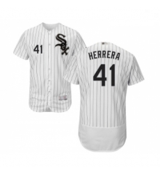 Mens Chicago White Sox 41 Kelvin Herrera White Home Flex Base Authentic Collection Baseball Jersey Mens Chicago White Sox 41 Kelvin Herrera White Home Flex Base Authentic Collection Baseball Jersey