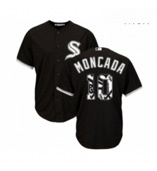 Mens Majestic Chicago White Sox 10 Yoan Moncada Authentic Black Team Logo Fashion Cool Base MLB Jerseys Mens Majestic Chicago White Sox 10 Yoan Moncada Authentic Black Team Logo Fashion Cool Base MLB Jerseys