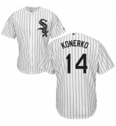 Mens Majestic Chicago White Sox 14 Paul Konerko White Home Flex Base Authentic Collection MLB Jersey Mens Majestic Chicago White Sox 14 Paul Konerko White Home Flex Base Authentic Collection MLB Jersey