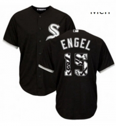 Mens Majestic Chicago White Sox 15 Adam Engel Authentic Black Team Logo Fashion Cool Base MLB Jersey Mens Majestic Chicago White Sox 15 Adam Engel Authentic Black Team Logo Fashion Cool Base MLB Jersey