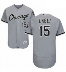 Mens Majestic Chicago White Sox 15 Adam Engel Grey Road Flex Base Authentic Collection MLB Jersey Mens Majestic Chicago White Sox 15 Adam Engel Grey Road Flex Base Authentic Collection MLB Jersey