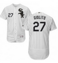 Mens Majestic Chicago White Sox 27 Lucas Giolito White Home Flex Base Authentic Collection MLB Jersey Mens Majestic Chicago White Sox 27 Lucas Giolito White Home Flex Base Authentic Collection MLB Jersey