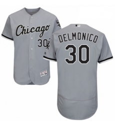 Mens Majestic Chicago White Sox 30 Nicky Delmonico Grey Road Flex Base Authentic Collection MLB Jersey Mens Majestic Chicago White Sox 30 Nicky Delmonico Grey Road Flex Base Authentic Collection MLB Jersey