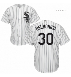 Mens Majestic Chicago White Sox 30 Nicky Delmonico Replica White Home Cool Base MLB Jersey Mens Majestic Chicago White Sox 30 Nicky Delmonico Replica White Home Cool Base MLB Jersey