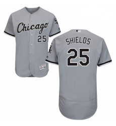 Mens Majestic Chicago White Sox 33 James Shields Grey Road Flex Base Authentic Collection MLB Jersey Mens Majestic Chicago White Sox 33 James Shields Grey Road Flex Base Authentic Collection MLB Jersey