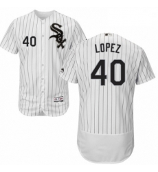 Mens Majestic Chicago White Sox 40 Reynaldo Lopez White Home Flex Base Authentic Collection MLB Jersey Mens Majestic Chicago White Sox 40 Reynaldo Lopez White Home Flex Base Authentic Collection MLB Jersey