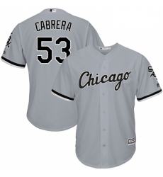 Mens Majestic Chicago White Sox 53 Melky Cabrera Grey Road Flex Base Authentic Collection MLB Jersey Mens Majestic Chicago White Sox 53 Melky Cabrera Grey Road Flex Base Authentic Collection MLB Jersey