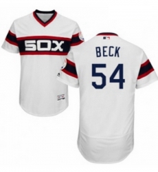 Mens Majestic Chicago White Sox 54 Chris Beck White Alternate Flex Base Authentic Collection MLB Jersey Mens Majestic Chicago White Sox 54 Chris Beck White Alternate Flex Base Authentic Collection MLB Jersey