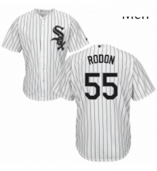 Mens Majestic Chicago White Sox 55 Carlos Rodon Replica White Home Cool Base MLB Jersey Mens Majestic Chicago White Sox 55 Carlos Rodon Replica White Home Cool Base MLB Jersey