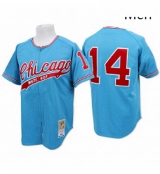 Mens Mitchell and Ness Chicago White Sox 14 Bill Melton Replica Blue Throwback MLB Jersey Mens Mitchell and Ness Chicago White Sox 14 Bill Melton Replica Blue Throwback MLB Jersey