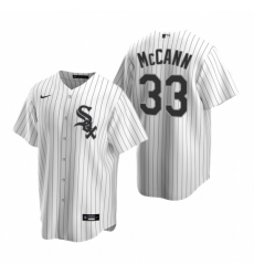Mens Nike Chicago White Sox 33 James McCann White Home Stitched Baseball Jersey Mens Nike Chicago White Sox 33 James McCann White Home Stitched Baseball Jersey