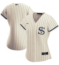 Women Chicago White Sox Field of Dreams Blank Cream Jersey Women Chicago White Sox Field of Dreams Blank Cream Jersey