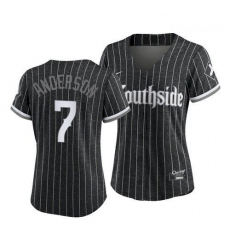 Women Chicago White Sox Southside Tim Anderson 2021 City Connect Jersey Women Chicago White Sox Southside Tim Anderson 2021 City Connect Jersey